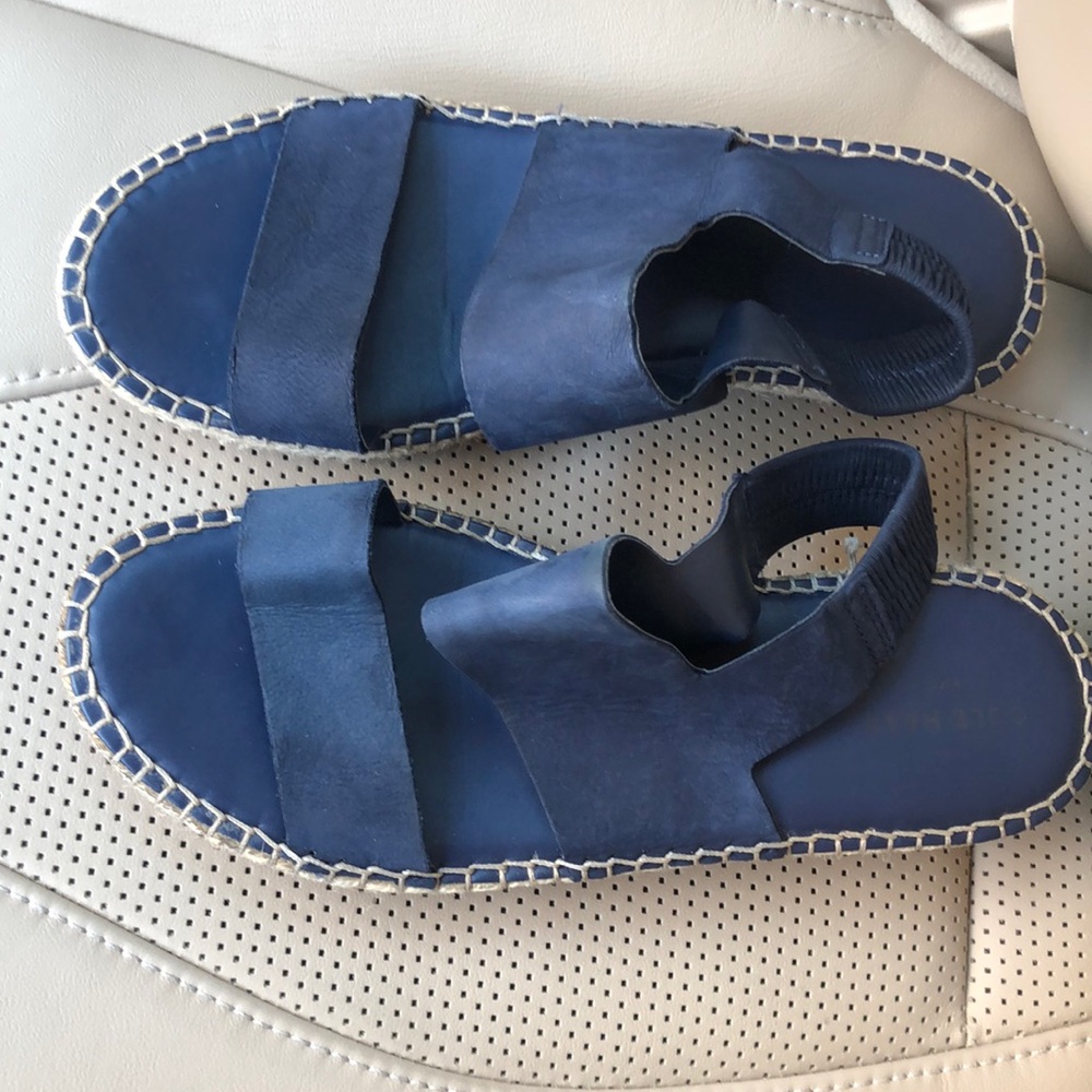 Cole Haan Navy Espadrilles